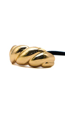 Glazed Croissant Gold Cuff