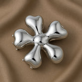 Flora Royale Silver Plated Clip