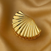 Aurelia Shell Gold Plated Clip (Small size)