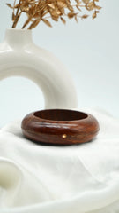 The Halo Wooden Bangle