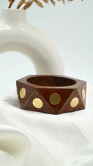 The Modern Relic Wooden Bangle