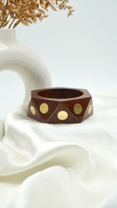 The Modern Relic Wooden Bangle