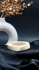 Silken Arc Resin Bangle