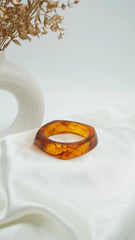 Golden Hour Resin Bangle