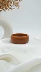 Toffee Loop Resin Bangle