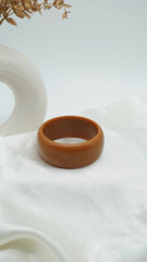 Toffee Loop Resin Bangle