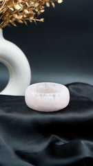 Satin Blush Resin Bangle