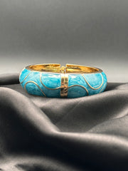 Luna Blue Bangle