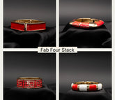The Fab Four Stack of Bangles 3 (Bundle of 4)