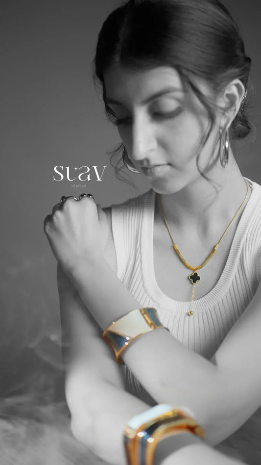 The Art of Mixing Rings and Bangles: Creating a Cohesive, Luxe Jewelry Story