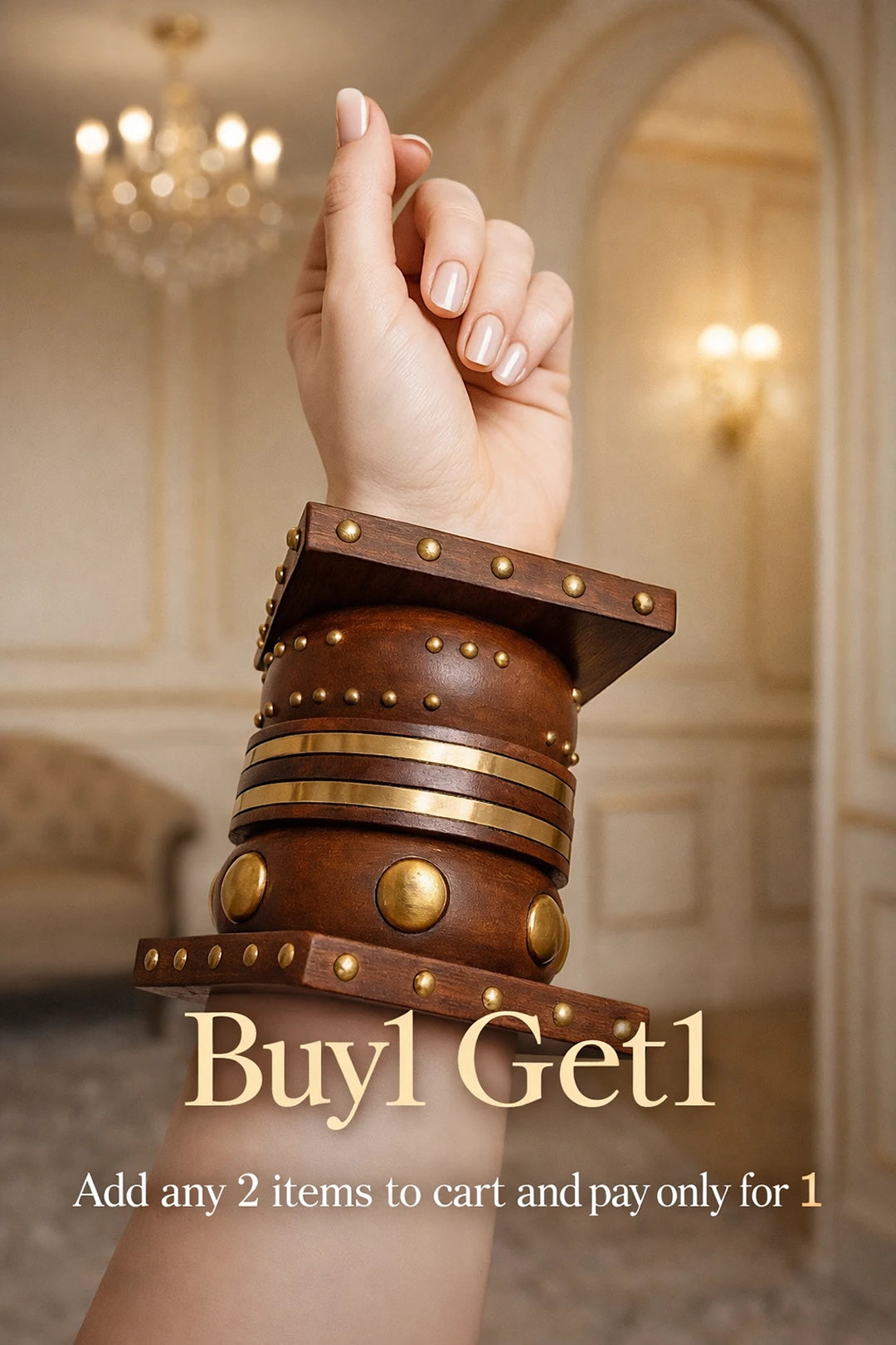 Rustic Wooden Bangles