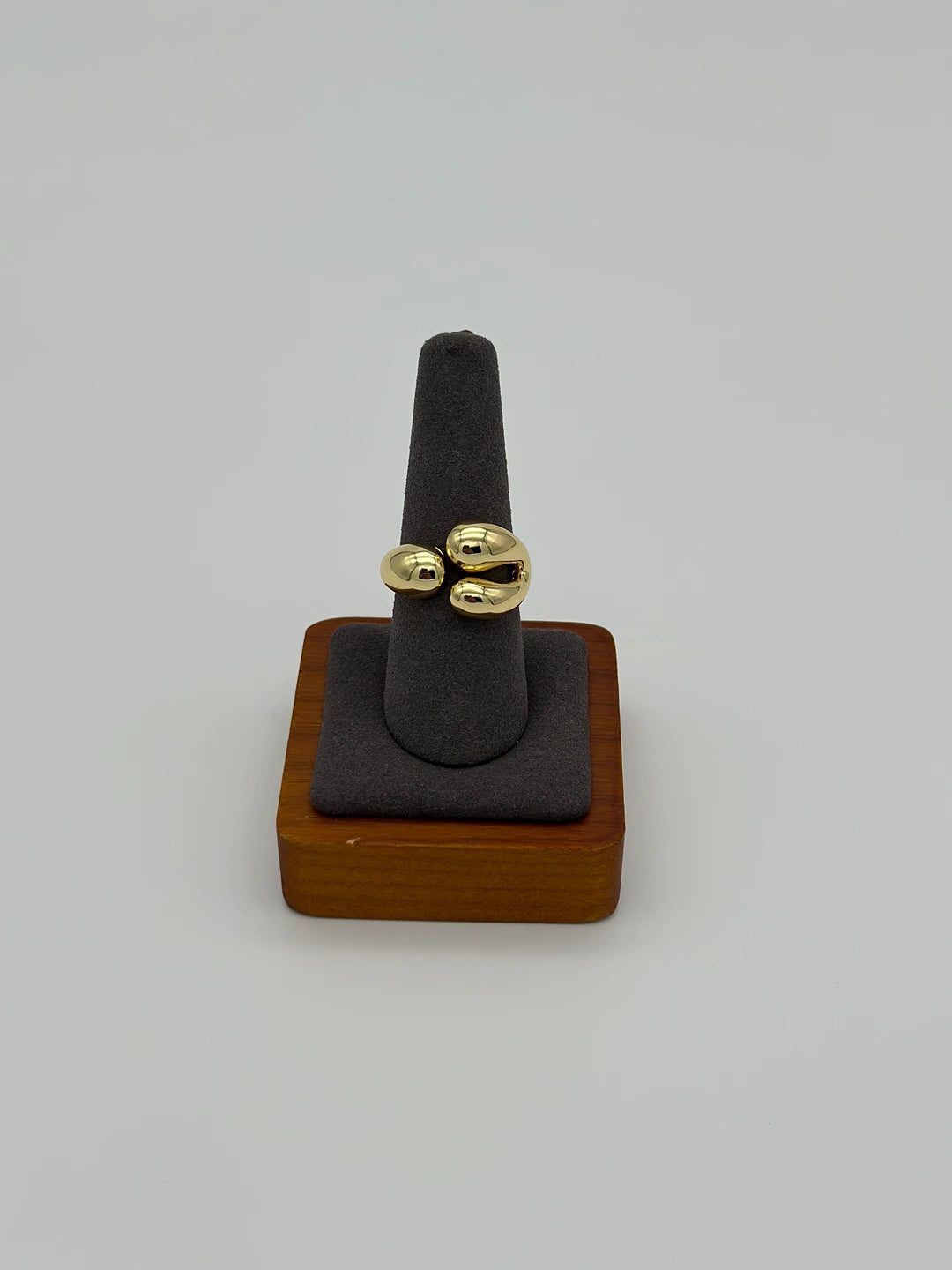 Dewdrop Statement Ring