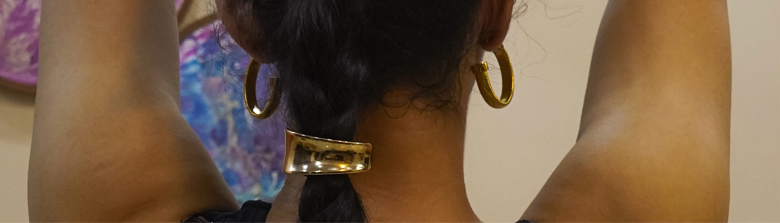 Gold Convex Cuff