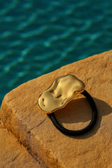 Golden Textured Cuff