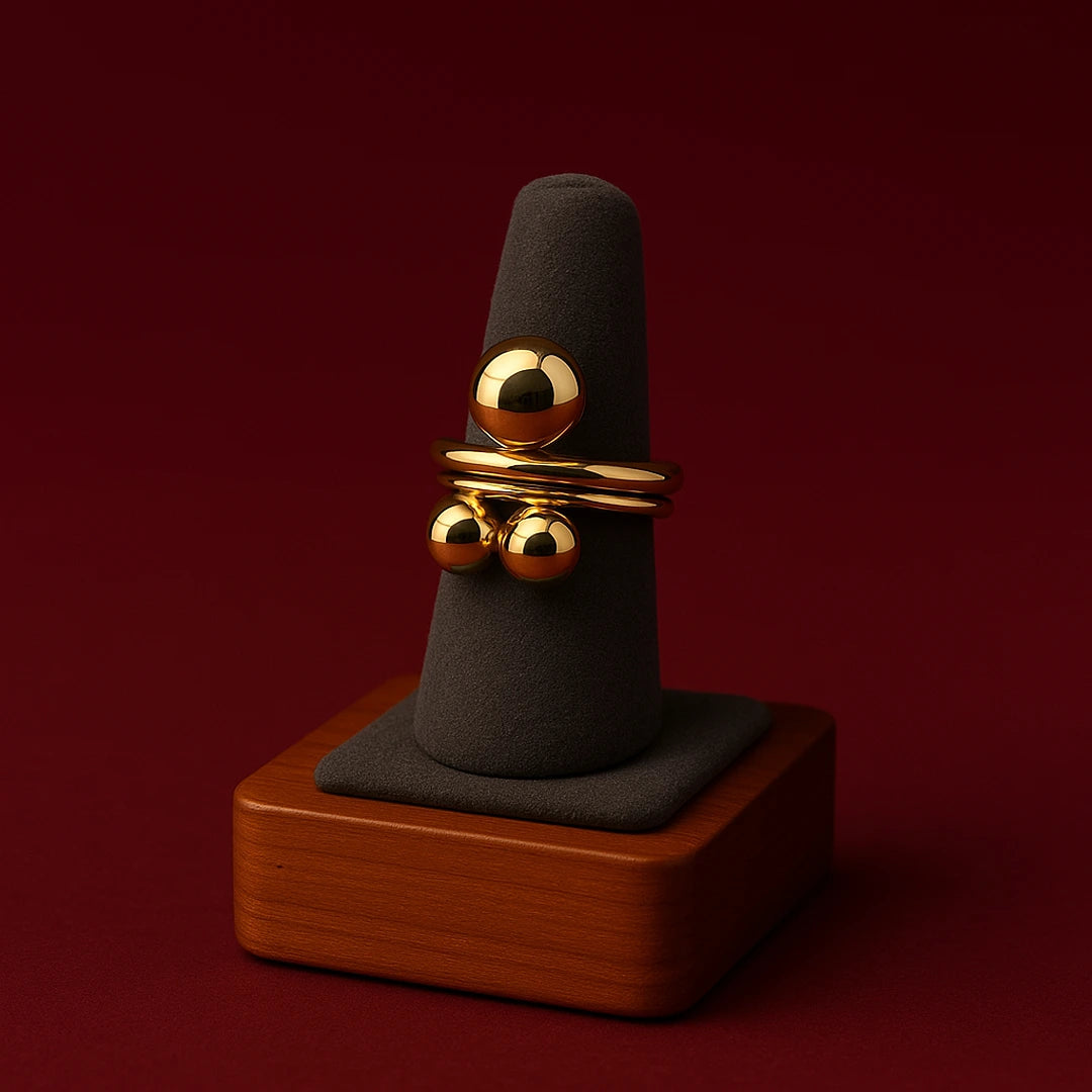 Finger Drip Statement Ring