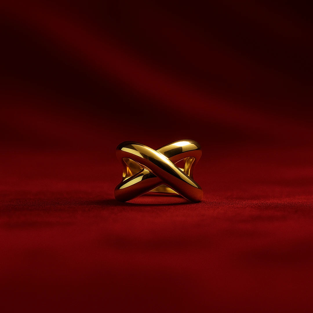 Elle Knot Statement Ring