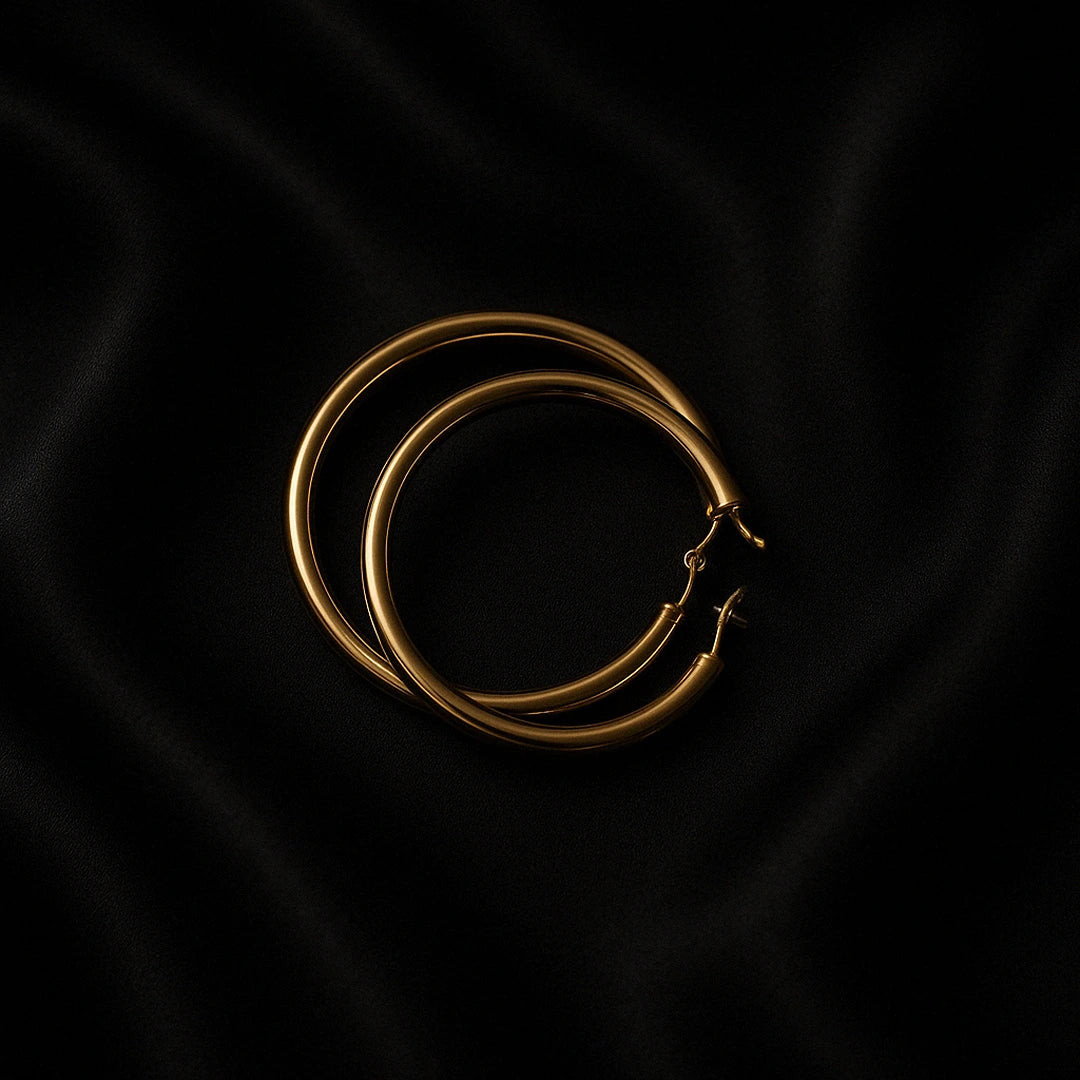 Halo Hoop Earrings