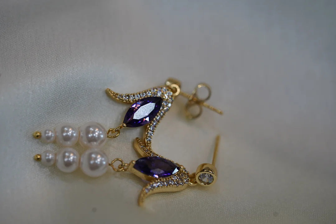 Purple Majesty Earrings