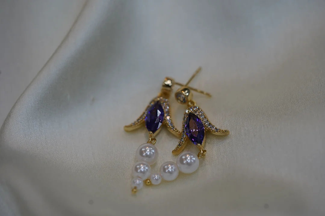 Purple Majesty Earrings