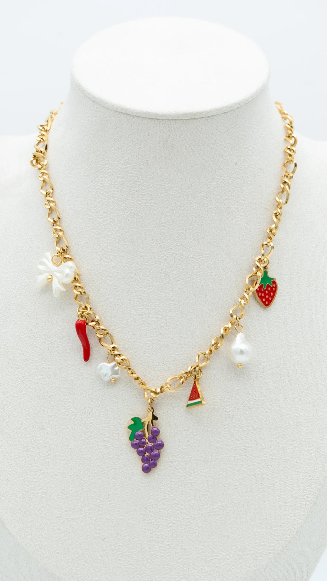 Charm Cart Necklace