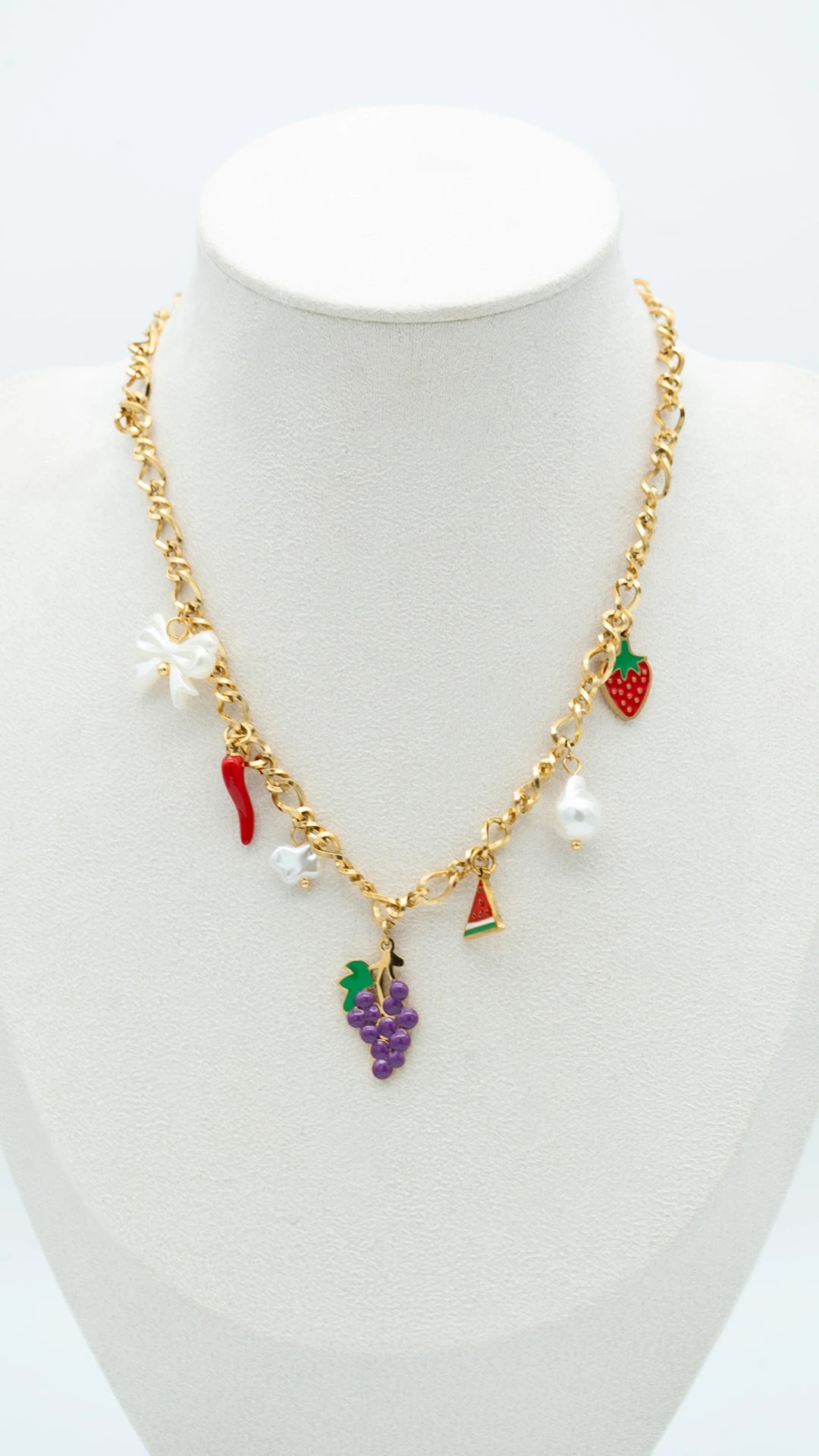 Charm Cart Necklace