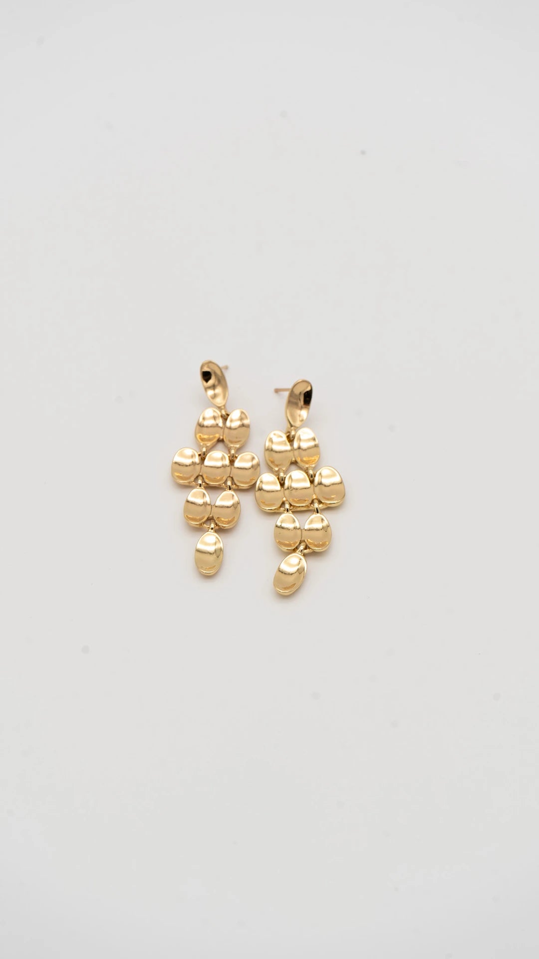 Golden Flickers Earrings
