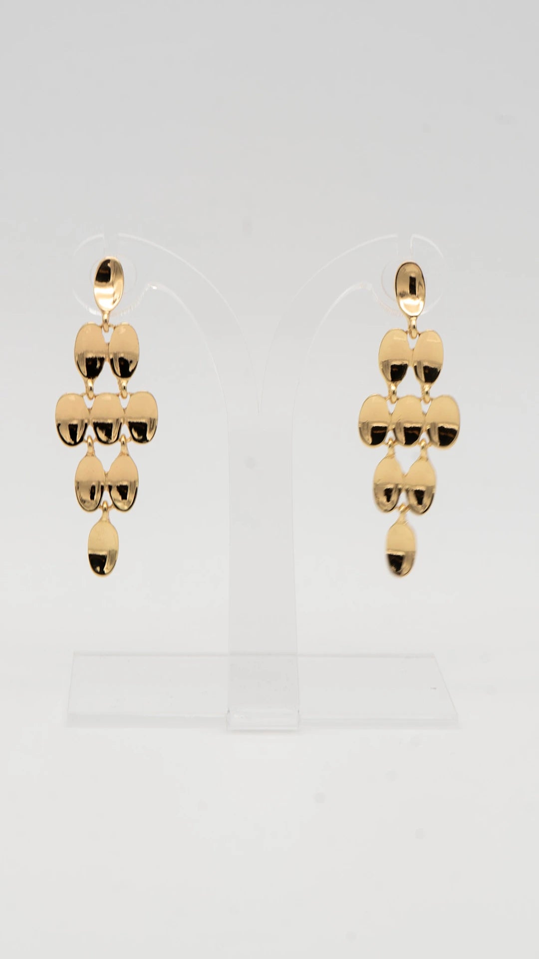 Golden Flickers Earrings