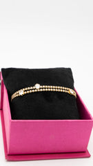 Golden Glimmerlace Bracelet
