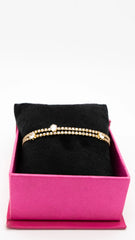 Golden Glimmerlace Bracelet