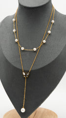 Gold Fleurwing Necklace