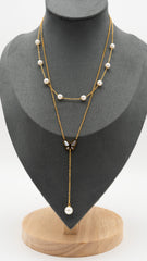 Gold Fleurwing Necklace