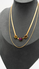 Velvety Amber Necklace
