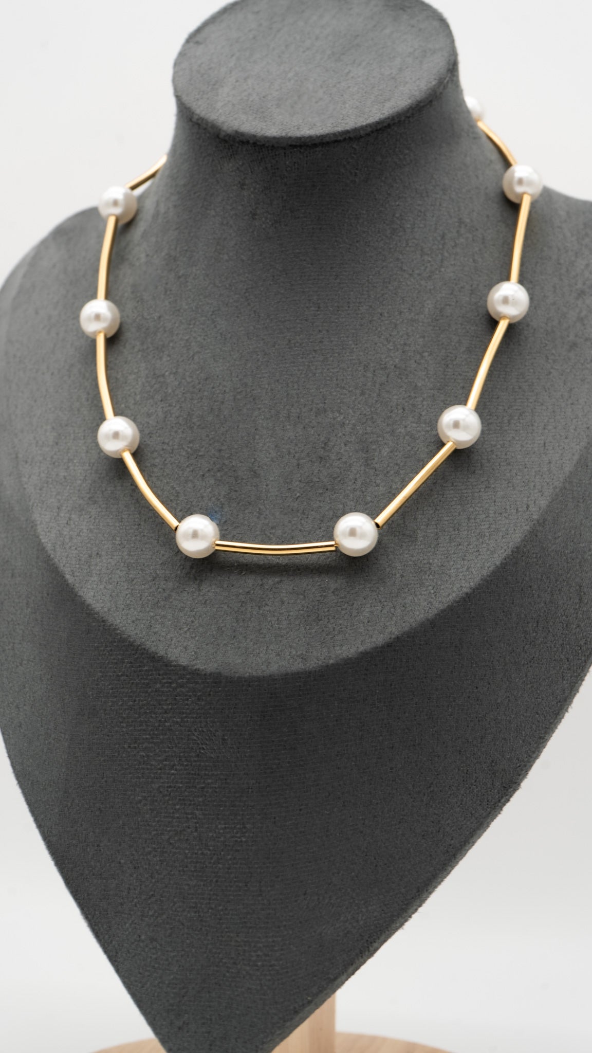 Gold Gleaming Tide Necklace