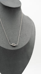 Silver Knot Necklace