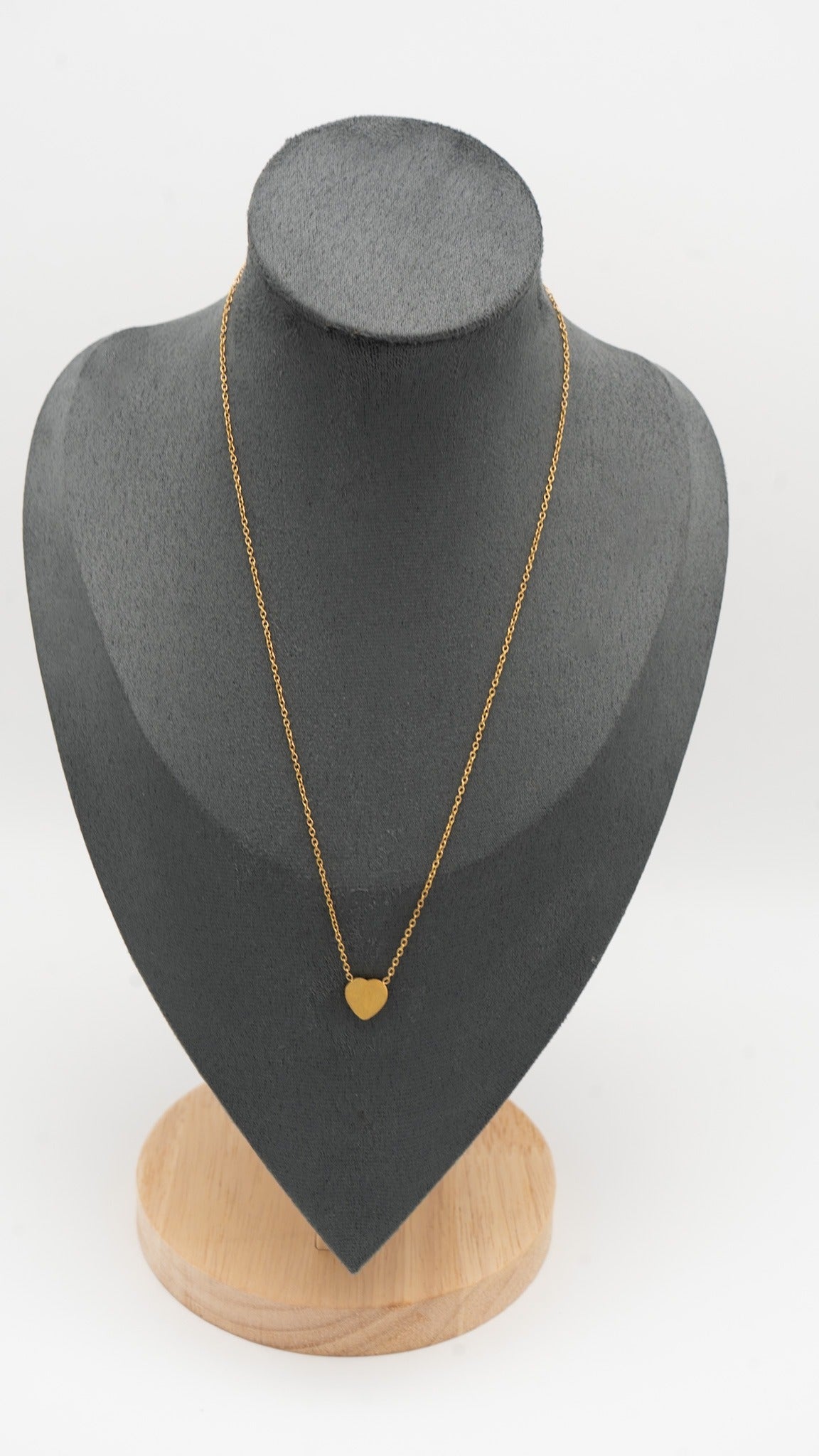 Golden Heartlet Necklace