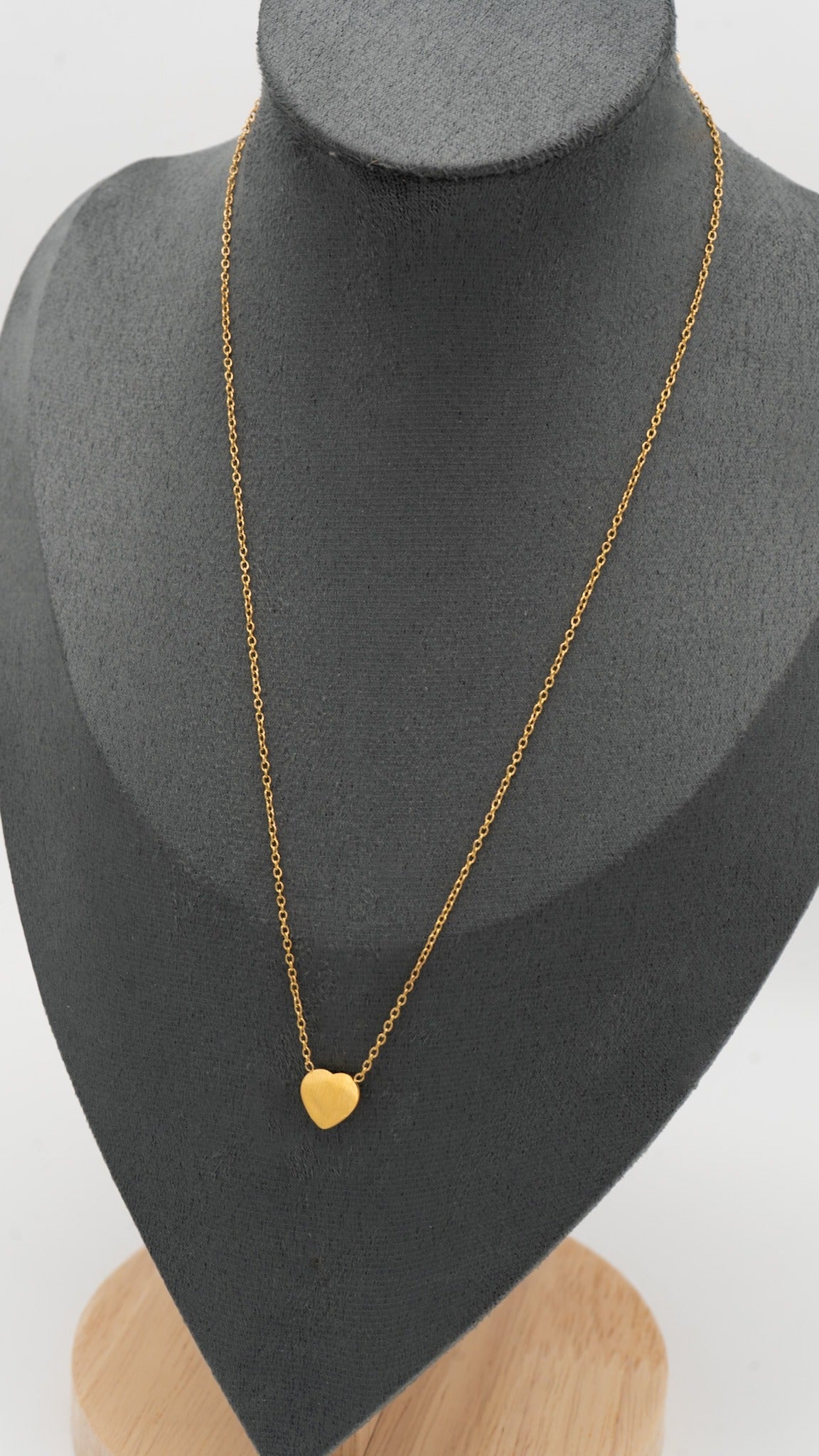 Golden Heartlet Necklace