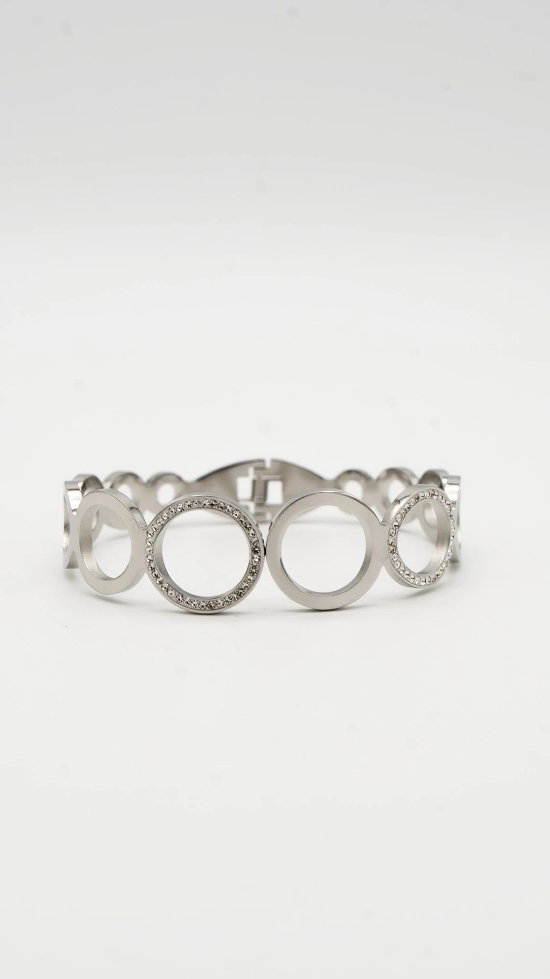 Silver Ellora Bangle