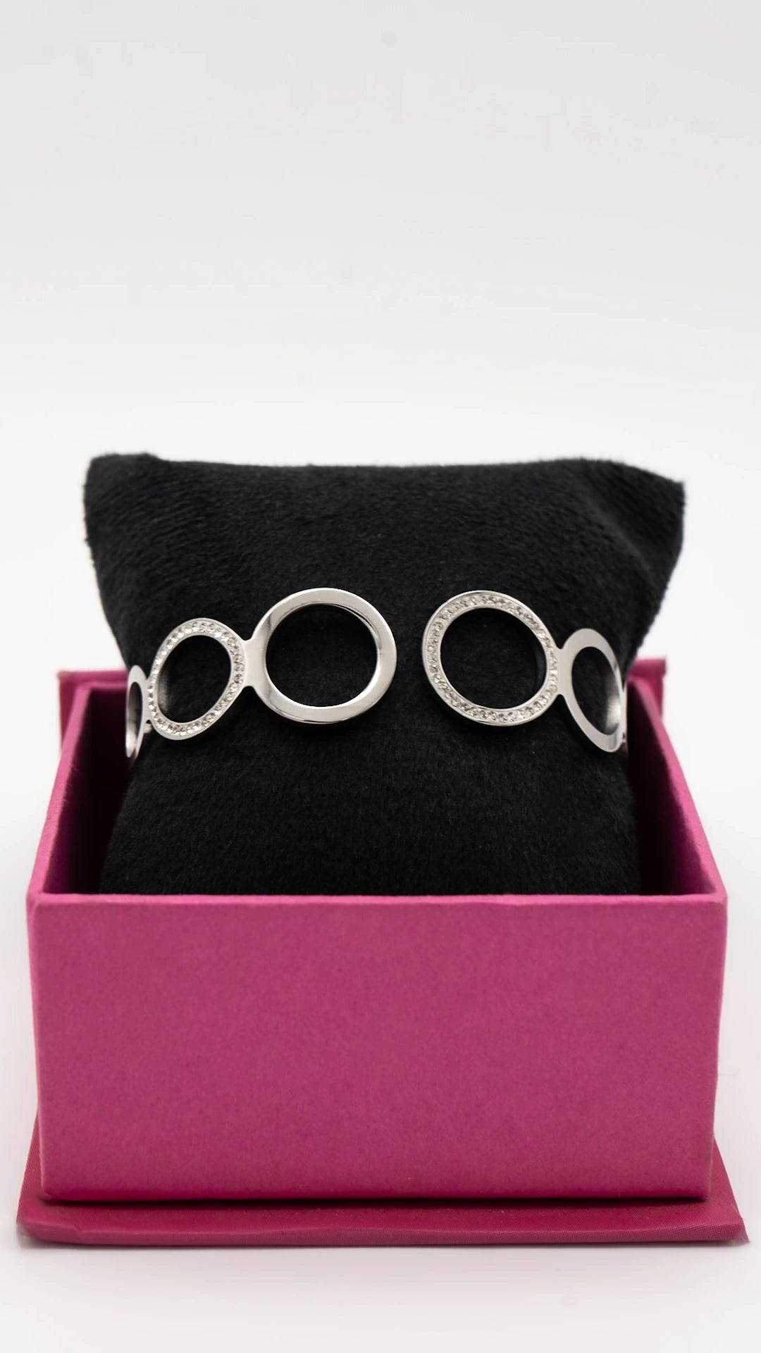 Silver Ellora Bangle