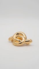 Golden Tangle Barrette Clip