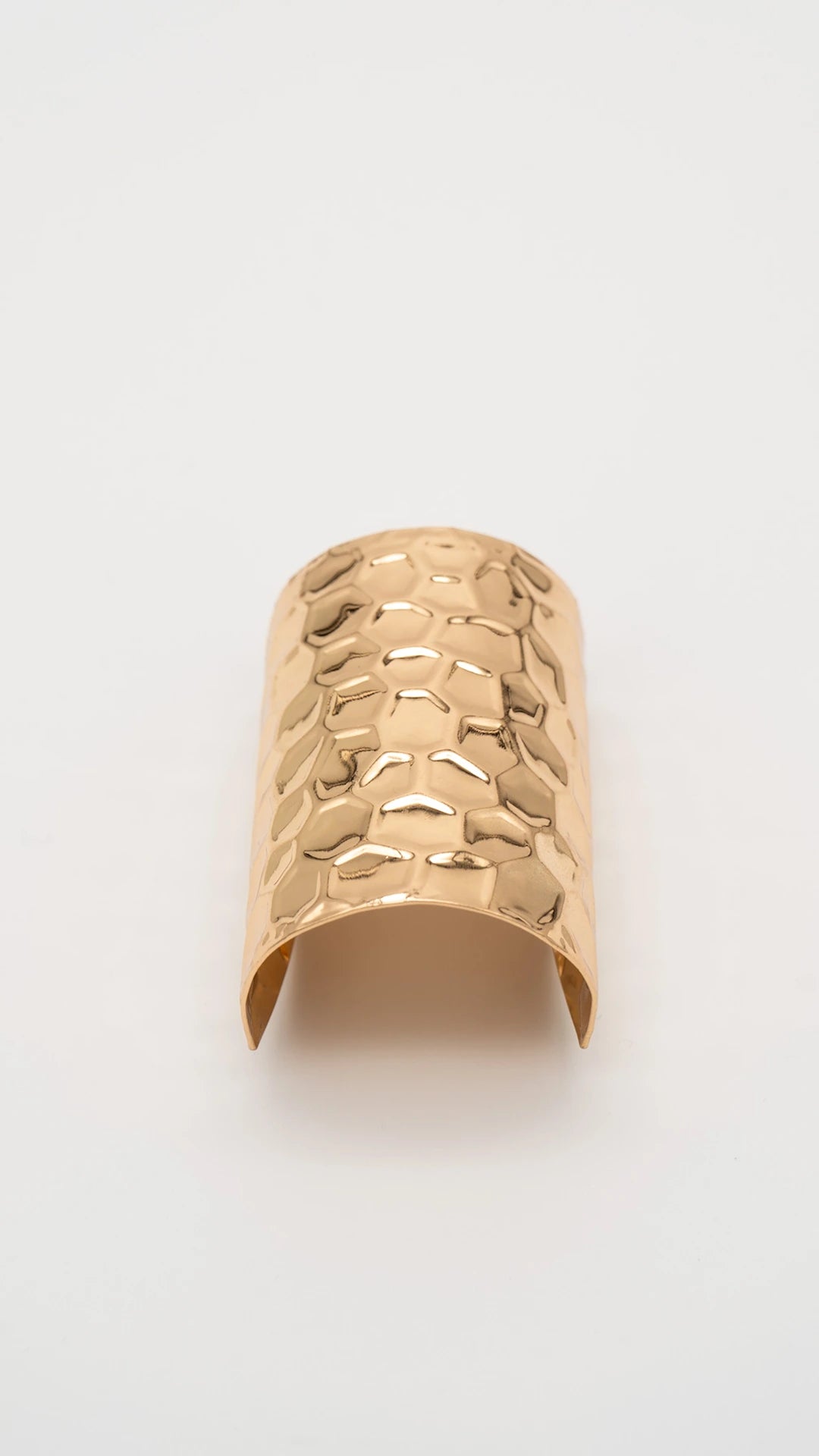 Gilded Honeycomb Hair Pin Hook