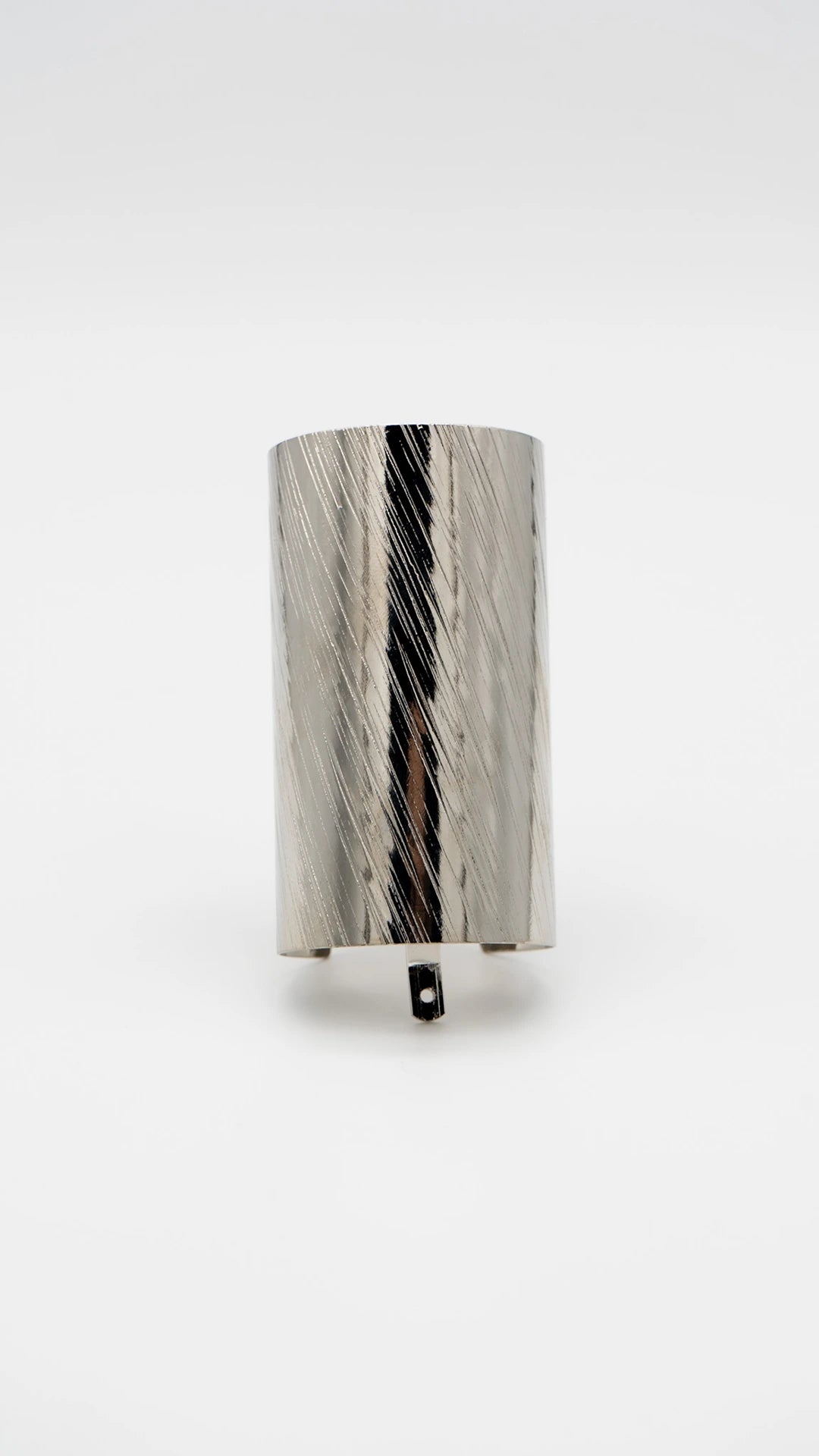 Silver Edge Hair Pin Hook
