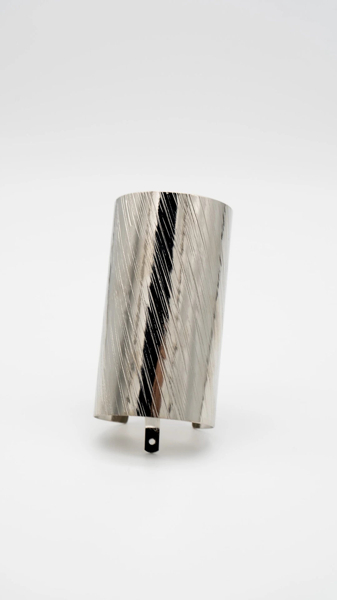 Silver Edge Hair Pin Hook