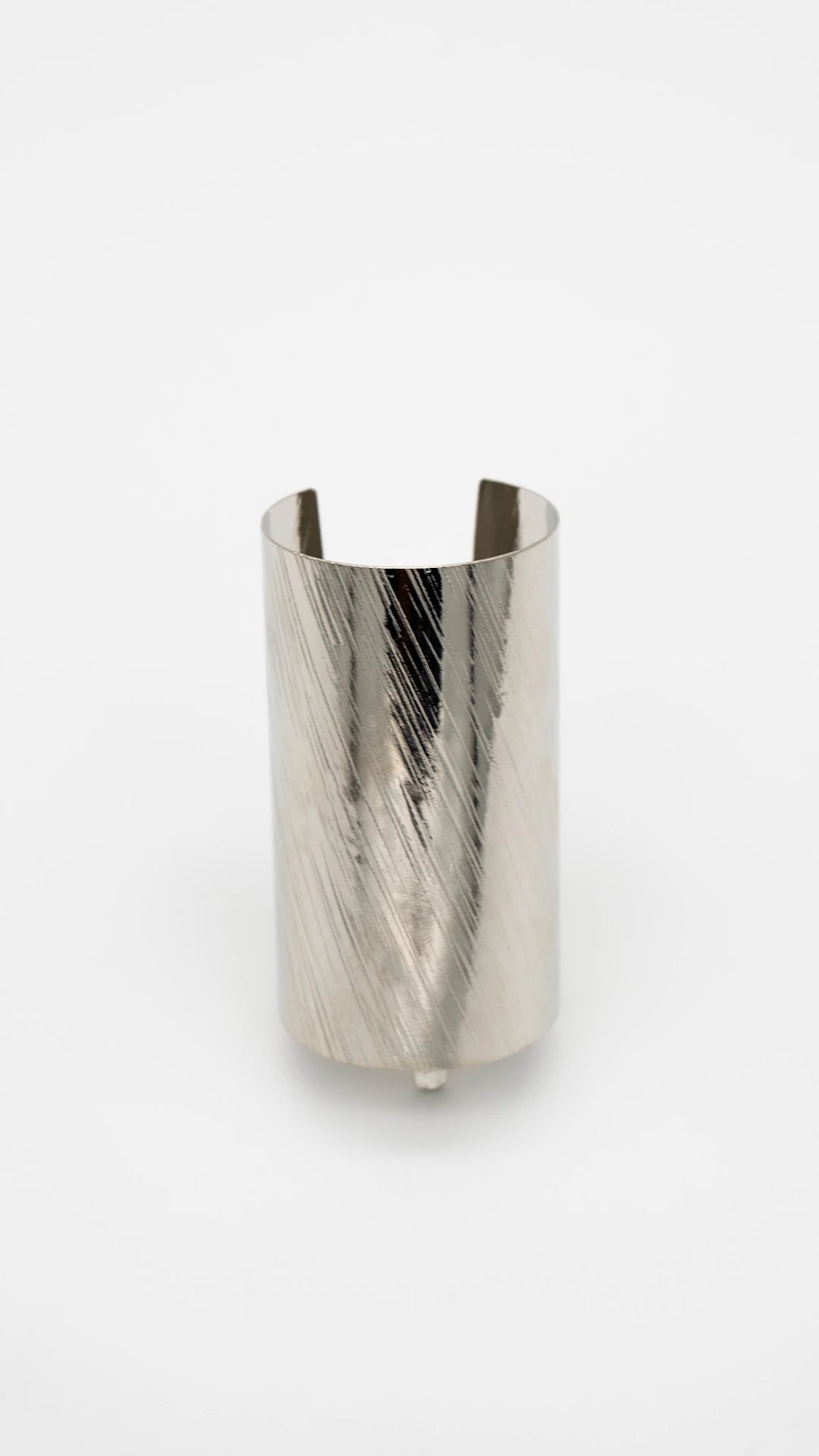 Silver Edge Hair Pin Hook