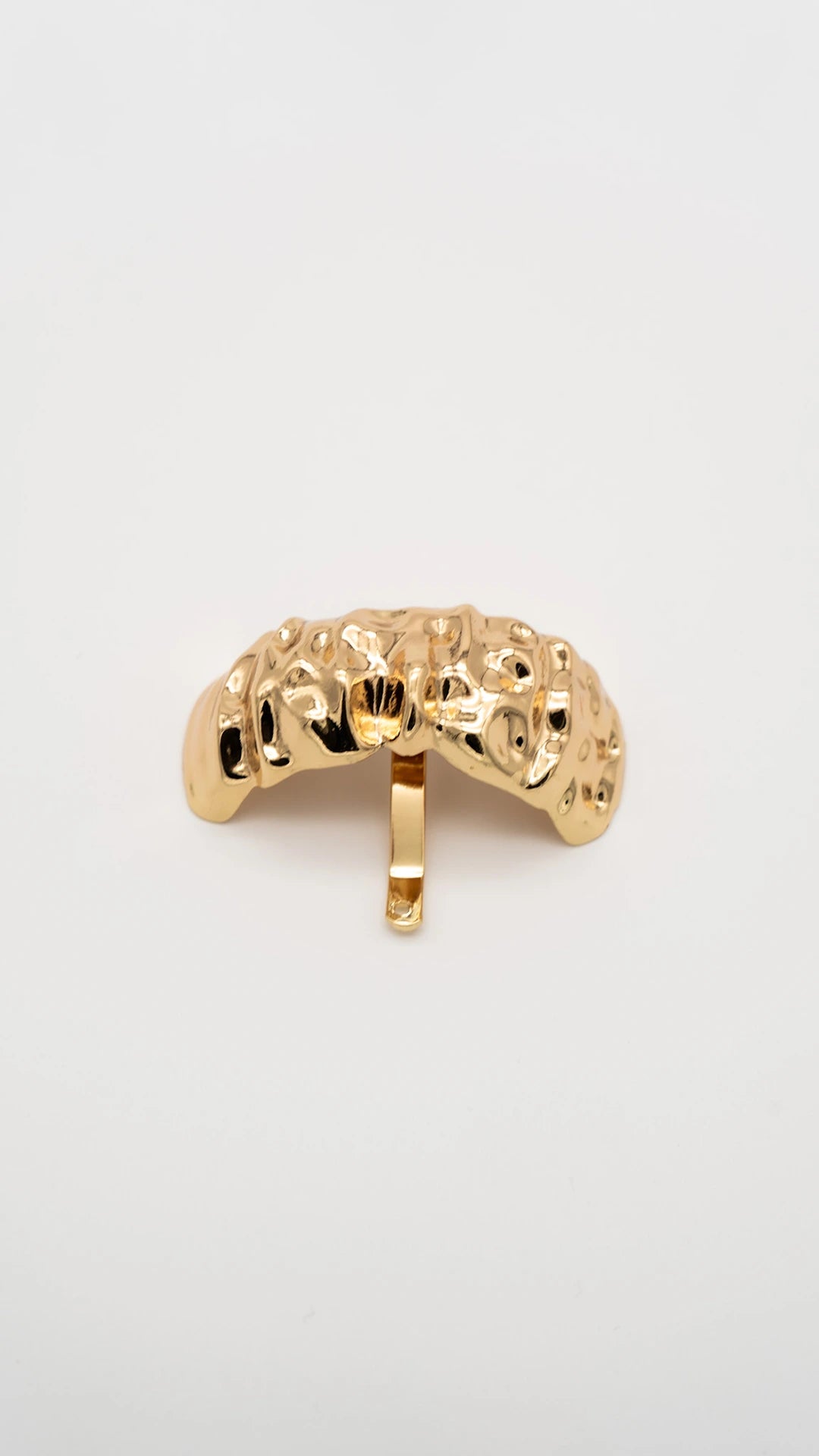 Auric Ruffle Hair Pin Hook