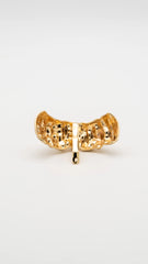 Auric Ruffle Hair Pin Hook
