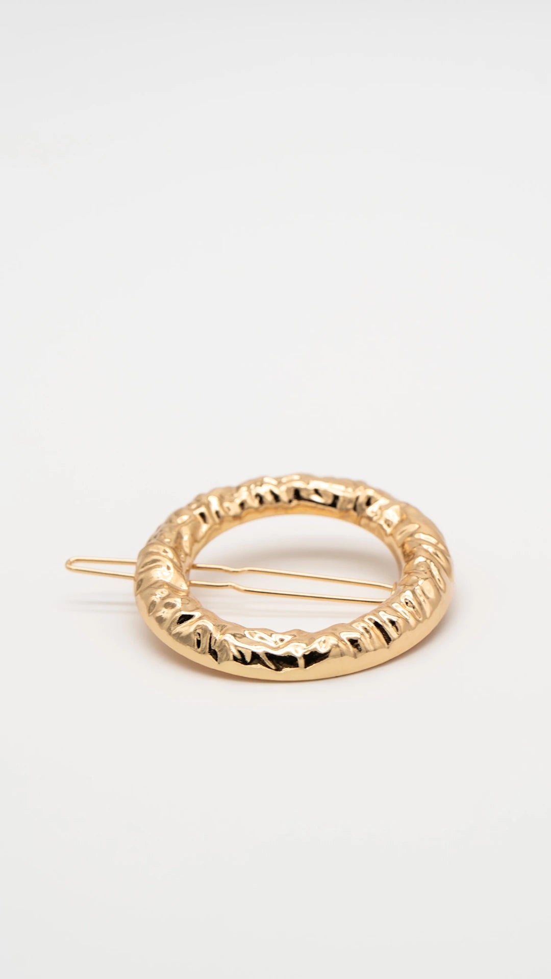 Sculpted Ringlet Barette Clip