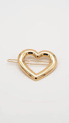Glow Heart Barette Clip