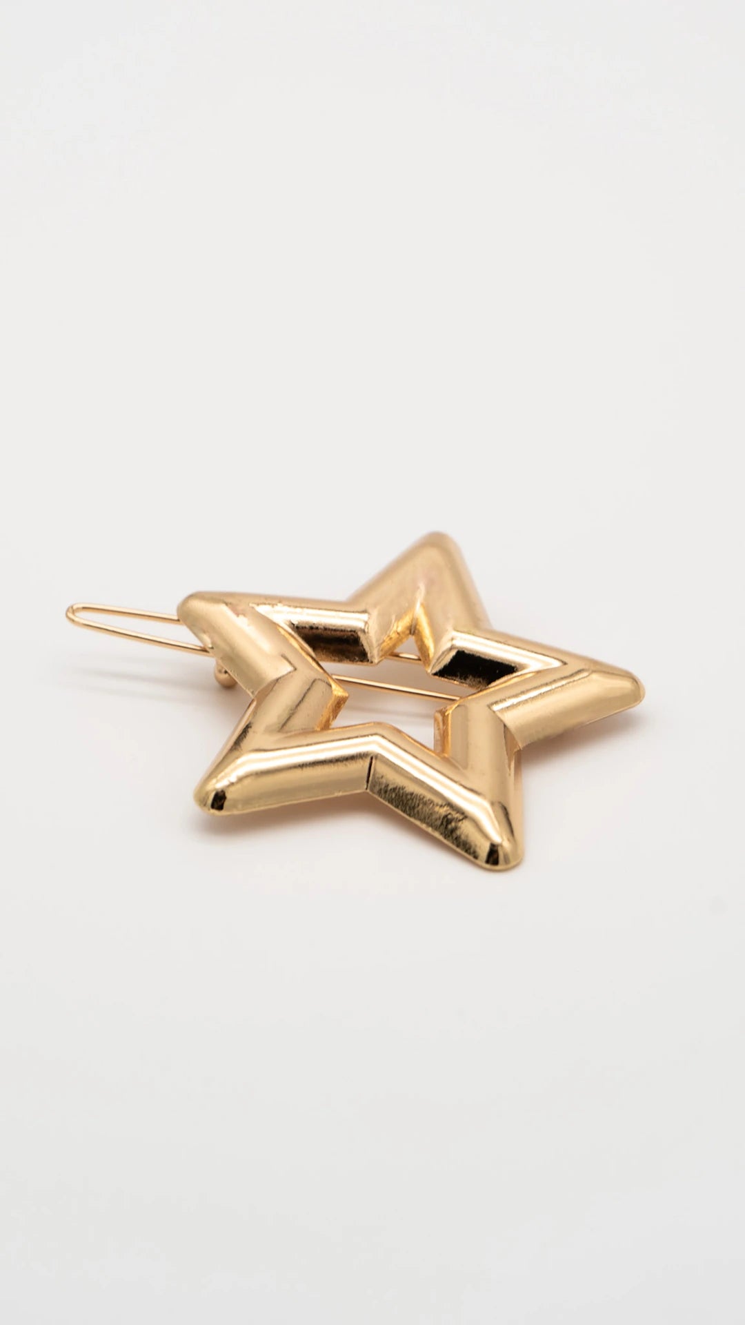 Glow Star Barette Clip