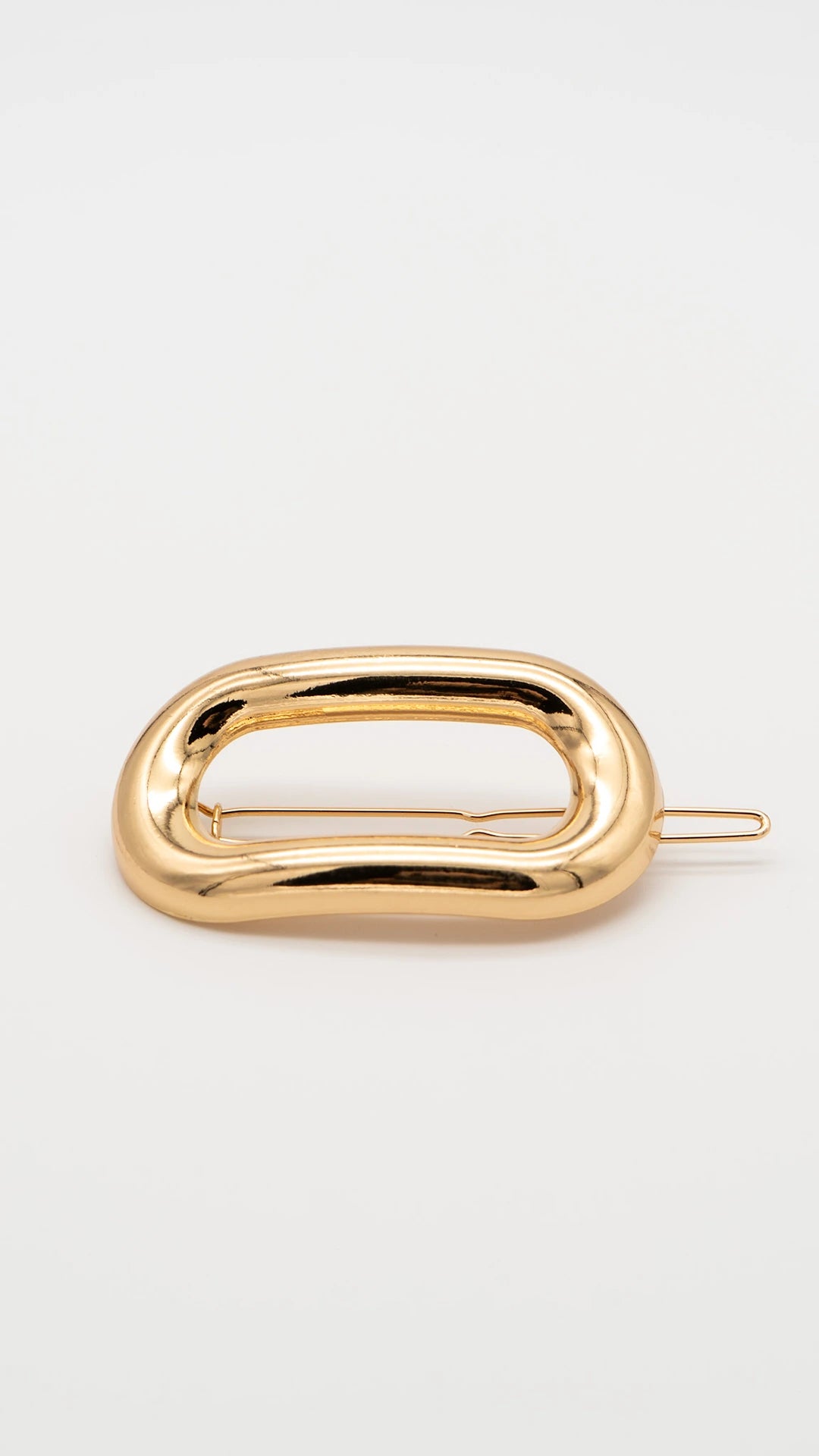 Gleam Oval Barette Clip