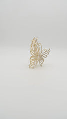 Crystal Wing Claw Clip